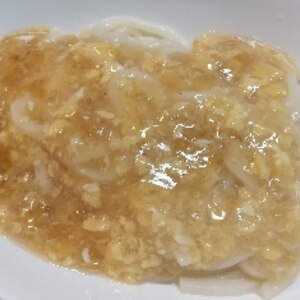 玉子あんかけ素麺（あんかけ温めん）